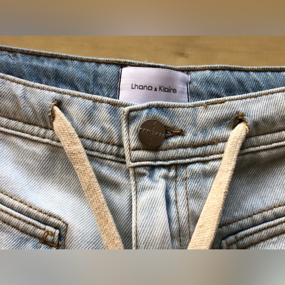 LHANA & KLAIRE BOUTIQUE RELAXED FIT CARGO DENIM JOGGER - Picture 7 of 13